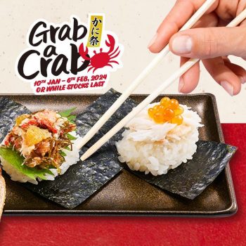 Sushiro-Crab-Tasting-Plate-Promo-1-350x350 22 Jan 2024 Onward: Sushiro - Crab Tasting Plate Promo