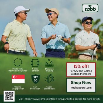 TABB-Apparel-Special-Deal-at-SAFRA-Mount-Faber-350x350 29 Jan 2024 Onward: TABB Apparel Special Deal at SAFRA Mount Faber