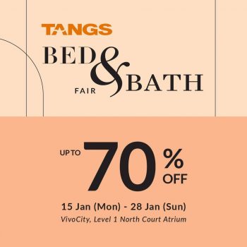 TANGS-Bed-and-Bath-Fair-at-VivoCity-350x350 15-28 Jan 2024: TANGS - Bed and Bath Fair at VivoCity