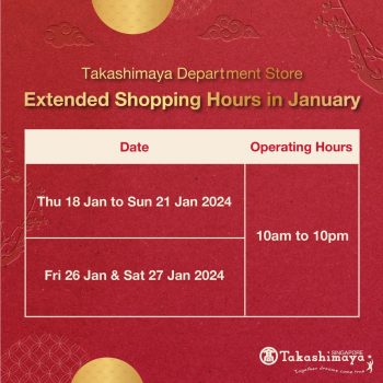 Takashimaya-Cardholders-Exclusive-4-Day-Special-Deal-1-350x350 18-21 Jan 2024: Takashimaya - Cardholders Exclusive 4 Day Special Deal
