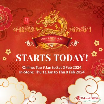 Takashimaya-Lunar-New-Year-Festive-Celebration-350x350 9 Jan-8 Feb 2024: Takashimaya - Lunar New Year Festive Celebration