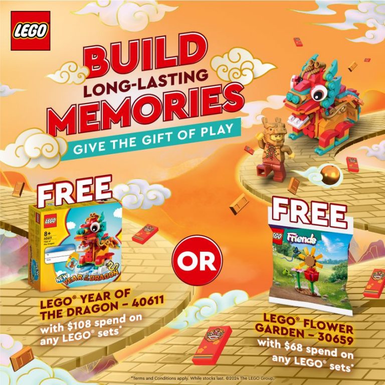 Now till 29 Feb 2024 Toys"R"Us Build the Long Lasting Memories with