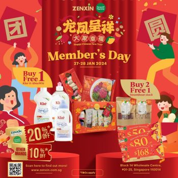 ZENXIN-Members-Day-Deals-350x350 27-28 Jan 2024: ZENXIN - Member's Day Deals