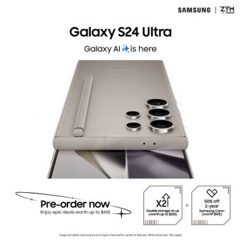 ZYM-Mobile-Galaxy-S24-Series-Pre-Order-Promo-350x350 Now till 30 Jan 2024: ZYM Mobile - Galaxy S24 Series Pre-Order Promo