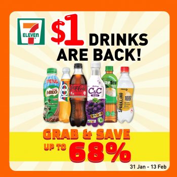 7-Eleven-1-Deal-Drinks-350x350 31 Jan-13 Feb 2024: 7-Eleven - $1 Deal Drinks