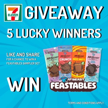 7-Eleven-Feastables-Giveaway-350x350 Now till 7 Feb 2024: 7-Eleven - Feastables Giveaway