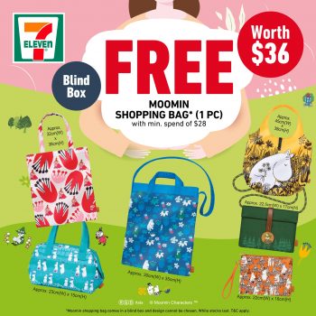 7-Eleven-Moomin-Shopping-Bags-Promo-350x350 Now till 12 Mar 2024: 7-Eleven - Moomin Shopping Bags Promo