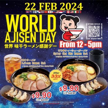 Ajisen-Ramen-World-Ajisen-Day-350x350 22 Feb 2024: Ajisen Ramen - World Ajisen Day