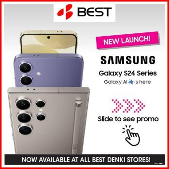 BEST-Denki-Samsung-Galaxy-S24-Series-Promo-350x350 Now till 1 Mar 2024: BEST Denki - Samsung Galaxy S24 Series Promo