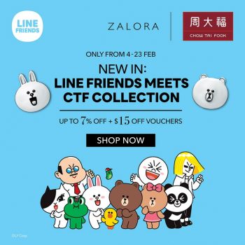 Chow-Tai-Fook-Jewellery-LINE-FRIENDS-meets-CTF-Collection-at-Zalora-350x350 4-23 Feb 2024: Chow Tai Fook Jewellery - LINE FRIENDS meets CTF Collection at Zalora