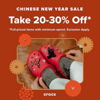 Crocs-30-off-Promo-350x350 7-12 Feb 2024: Crocs - 30% off Promo