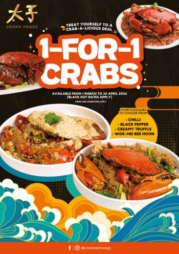 Crown-Prince-Kitchenette-1-for-1-Crabs-Promo-350x496 1 Mar-30 Apr 2024: Crown Prince Kitchenette - 1 for 1 Crabs Promo