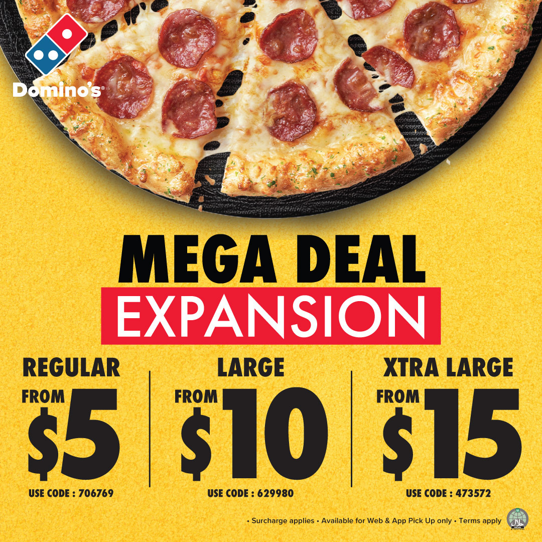 26 Feb-9 Mar 2024: Domino's Pizza - Mega Deal Expansion - SG ...