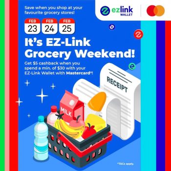 EZ-Link-Grocery-Weekend-Promo-350x350 23-25 Feb 2024: EZ-Link - Grocery Weekend Promo