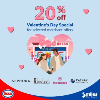 Esso-Valentines-Day-Special-350x350 Now till 29 Feb 2024: Esso - Valentines Day Special