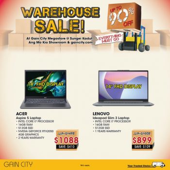 Gain-City-Warehouse-Sale-2-2-350x350 28 Feb 2024 Onward: Gain City - Warehouse Sale
