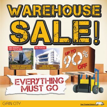 Gain-City-Warehouse-Sale-350x350 22 Feb 2024 Onward: Gain City - Warehouse Sale
