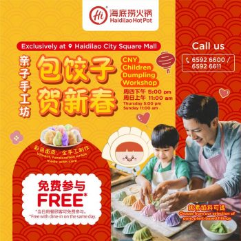 Haidilao-CNY-Children-Dumpling-Workshop-350x350 16 Feb 2024 Onward: Haidilao - CNY Children Dumpling Workshop