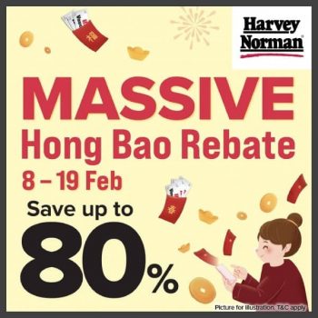 Harvey-Norman-Massive-Hong-Bao-Rebate-350x350 8-19 Feb 2024: Harvey Norman - Massive Hong Bao Rebate