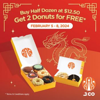 J.CO-Year-of-the-Dragon-Special-Treat-350x350 5-8 Feb 2024: J.CO - Year of the Dragon Special Treat