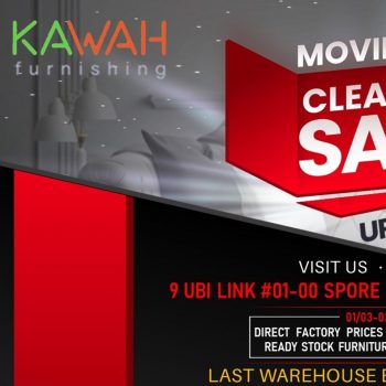 Kawah-Furnishing-Moving-Out-Clearance-Sale-350x350 1-3 Mar 2024: Kawah Furnishing - Moving Out Clearance Sale