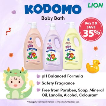 LION-Kodomo-Baby-Bath-Promo-350x350 19 Feb 2024 Onward: LION - Kodomo Baby Bath Promo