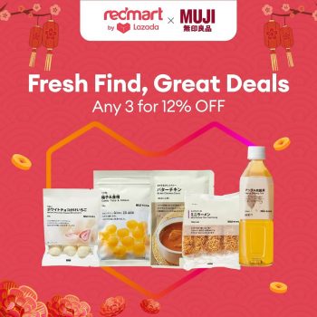 MUJI-Buy-any-3-items-get-12off-at-RedMart-store-350x350 15 Feb 2024 Onward: MUJI - Buy any 3 items & get 12%off at RedMart store