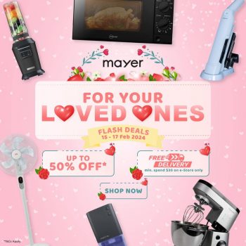 Mayer-For-Your-Loved-Ones-Special-350x350 15-17 Feb 2024: Mayer - For Your Loved Ones Special