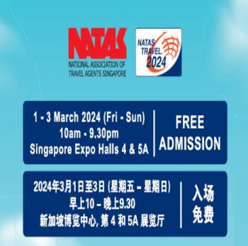 NATAS-Travel-2024-at-Singapore-Expo-350x346 1-3 Mar 2024: NATAS Travel 2024 at Singapore Expo