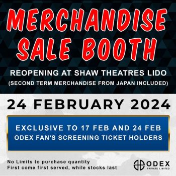 ODEX-Private-Limited-Merchandise-Sale-Booth-at-Shaw-Theatres-Lido-350x350 24 Feb 2024: ODEX Private Limited - Merchandise Sale Booth at Shaw Theatres Lido