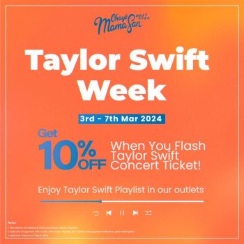 Ohayomamasan-Taylor-Swift-Week-Special-350x350 3-7 Mar 2024: Ohayomamasan - Taylor Swift Week Special
