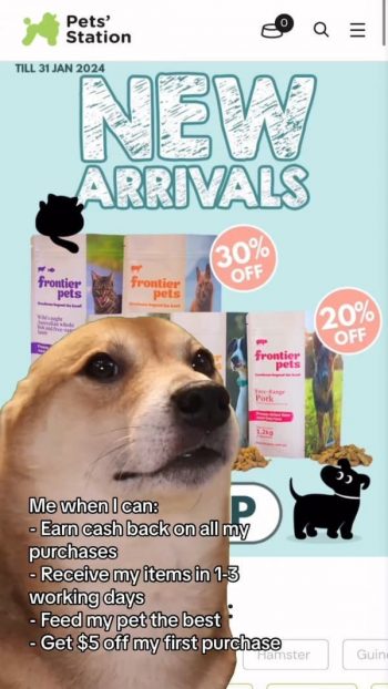 Pets-Station-Special-Deal-350x622 Now till 31 Jan 2024: Pets' Station - Special Deal
