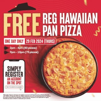 Pizza-Hut-Free-10000-Hawaiian-Pizzas-350x350 29 Feb 2024: Pizza Hut - Free 10000 Hawaiian Pizzas