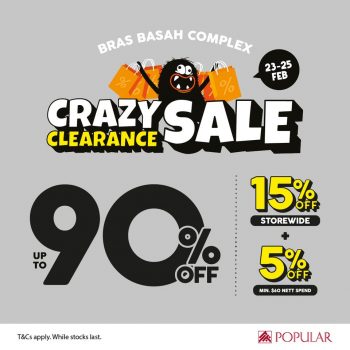 Popular-Crazy-Clearance-Sale-350x350 23-25 Feb 2024: Popular - Crazy Clearance Sale