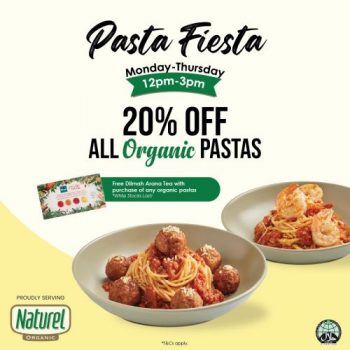 Secret-Recipe-Pasta-Fiesta-20-OFF-All-Organics-Pasta-Promotion-350x350 28 Feb 2024 Onward: Secret Recipe - Pasta Fiesta 20% OFF All Organics Pasta Promotion