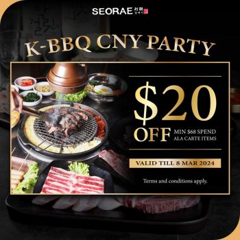 Seorae-K-BBQ-CNY-Party-Promo-350x350 Now till 8 Mar 2024: Seorae - K BBQ CNY Party Promo