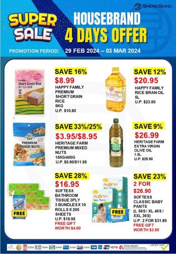 Sheng-Siong-Supermarket-Housebrand-Special-Deals-350x505 29 Feb-3 Mar 2024: Sheng Siong Supermarket - Housebrand Special Deals
