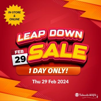 Takashimaya-Leap-Down-Sale-350x350 29 Feb 2024: Takashimaya - Leap Down Sale