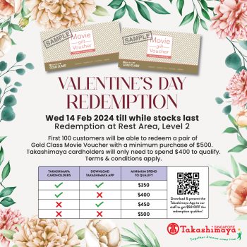 Takashimaya-Valentines-Day-Special-13-350x350 14 Feb 2024 Onward: Takashimaya - Valentine's Day Special