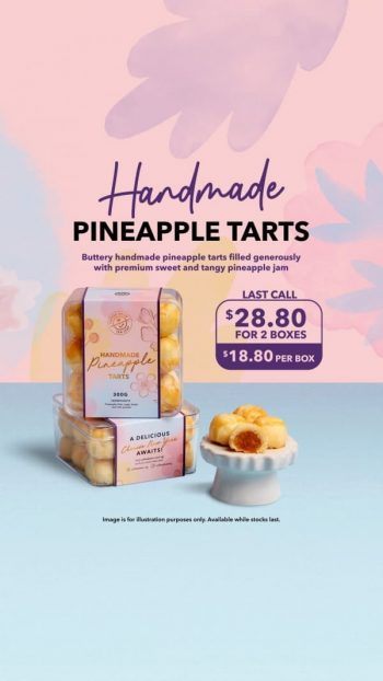 The-Coffee-Bean-Tea-Leaf-Handmade-Pineapple-Tarts-Promo-350x622 2 Feb 2024 Onward: The Coffee Bean & Tea Leaf - Handmade Pineapple Tarts Promo