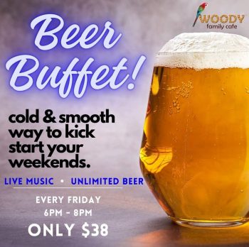 Woody-Family-Peranakan-House-Cafe-Beer-Buffet-Deal-350x348 28 Feb 2024 Onward: Woody Family Peranakan House Cafe - Beer Buffet Deal