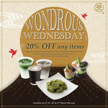 108-Matcha-Saro-Wondrous-Wednesdays-Promo-350x350 6-27 Mar 2024: 108 Matcha Saro - Wondrous Wednesdays Promo