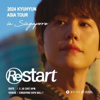 2024-KYUHYUN-ASIA-TOUR-Restart-at-Singapore-EXPO-350x350 30 Mar 2024: 2024 KYUHYUN ASIA TOUR 'Restart' at Singapore EXPO