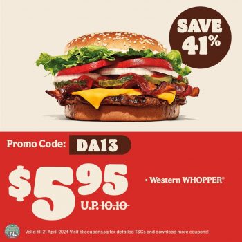 Burger-King-Special-Deal-3-350x350 8 Mar 204 Onward: Burger King - Special Deal