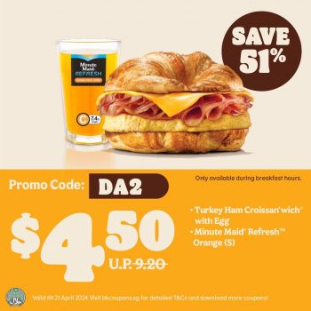 Burger-King-Special-Deal-350x350 8 Mar 204 Onward: Burger King - Special Deal