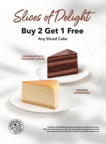 Coffee-Bean-Buy-2-Get-1-FREE-Any-Sliced-Cake-Promotion-350x476 9 Mar 2024 Onward: Coffee Bean - Buy 2 Get 1 FREE Any Sliced Cake Promotion