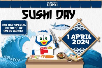 DON-DON-DONKI-Sushi-Day-Special-350x233 1 Apr 2024: DON DON DONKI - Sushi Day Special