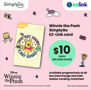 Ezlink-350x347 8 Mar 2024 Onward: EZ-Link - New Winnie the Pooh SimplyGo Card