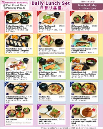 Fish-Mart-Sakuraya-Daily-Lunch-Set-Deal-350x438 20 Mar 2024 Onward: Fish Mart Sakuraya - Daily Lunch Set Deal