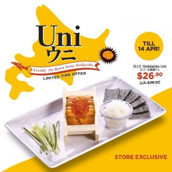 Genki-Sushi-DIY-Hokkaido-Uni-Special-350x350 15 Mar-14 Apr 2024: Genki Sushi - DIY Hokkaido Uni Special